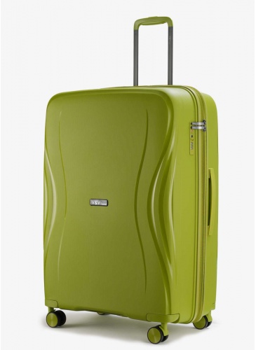 Trolley 76 cm  V&V TRAVEL FLASH LIGHT olive