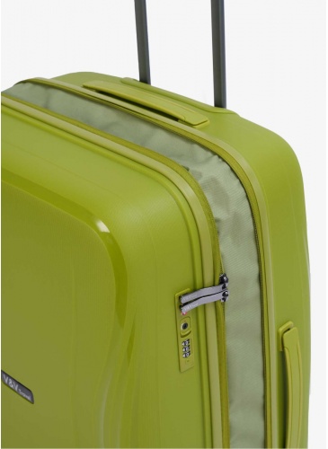 Trolley 76 cm  V&V TRAVEL FLASH LIGHT olive