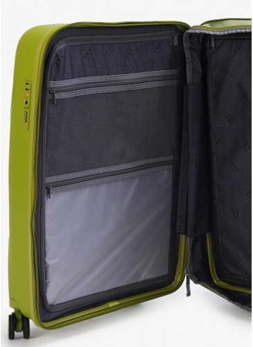 Trolley 76 cm  V&V TRAVEL FLASH LIGHT olive