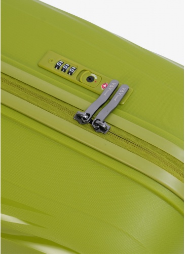 Trolley 76 cm  V&V TRAVEL FLASH LIGHT olive