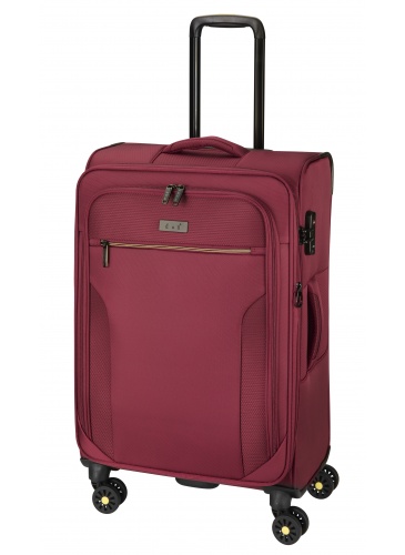 Trolley 78 cm D&N Lederwaren Bordo