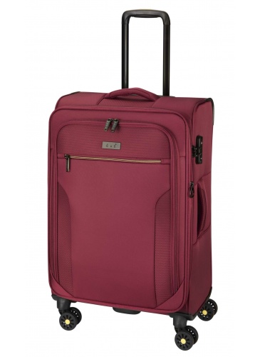 Trolley 78 cm D&N Lederwaren Bordo