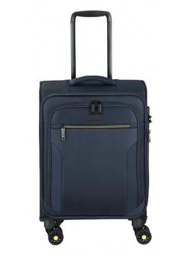 Trolley 78 cm D&N Lederwaren Navy blue