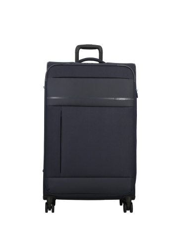Trolley 78 cm  JUMP MONTHELYS Expandable 4 wheels Black