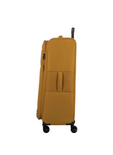 Trolley 78 cm  JUMP MONTHELYS Expandable 4 wheels Yellow
