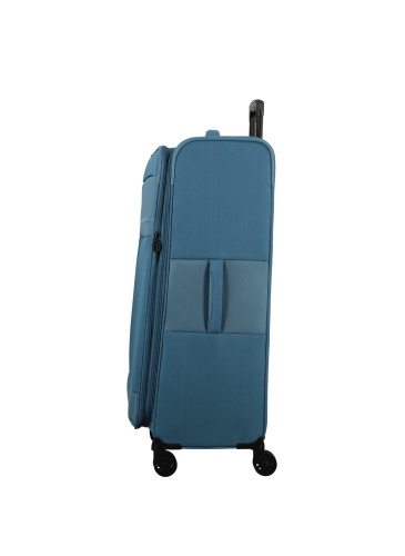 Trolley 78 cm  JUMP MONTHELYS Expandable 4 wheels blue