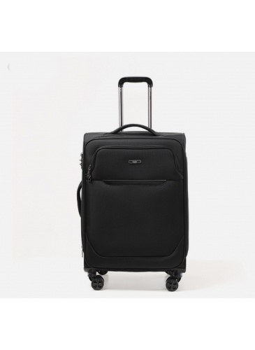 Trolley Goby London Light Weight Soft Luggage 55 cm Black