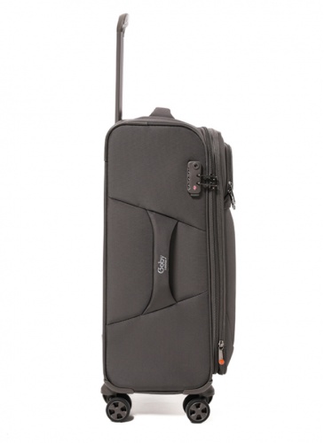 Trolley Goby London Light Weight Soft Luggage 55 cm Grey