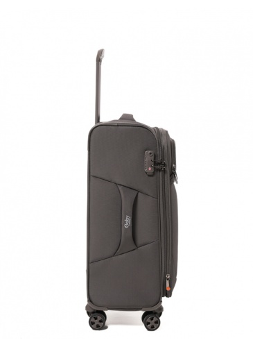 Trolley Goby London Light Weight Soft Luggage 55 cm Grey