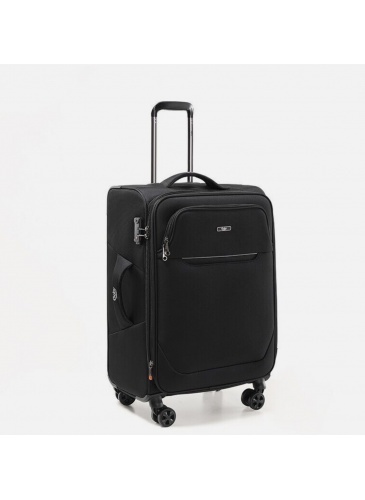 Trolley Goby London Light Weight Soft Luggage 68 cm Black