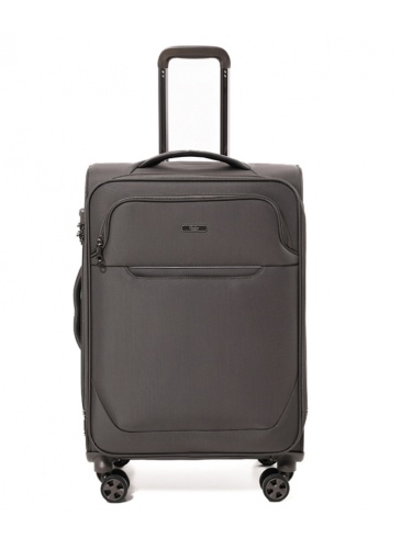 Trolley Goby London Light Weight Soft Luggage 68 cm Grey