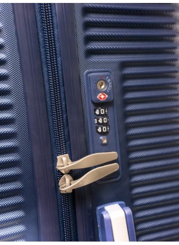 Trolley JAGUAR 76 cm Lucky Blue