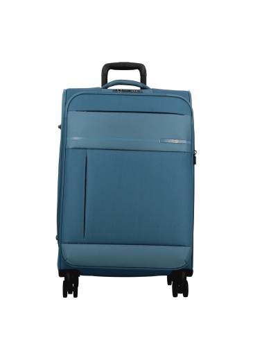 Trolley JUMP MONTHELYS medium Expandable 4 wheels blue