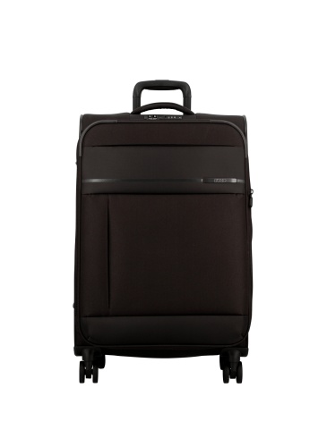 Trolley 67 CM JUMP MONTHELYS medium Expandable 4 wheels BLACK