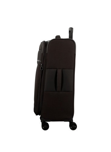 Trolley 67 CM JUMP MONTHELYS medium Expandable 4 wheels BLACK