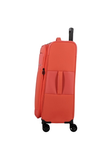 Trolley JUMP MONTHELYS medium Expandable 4 wheels RED