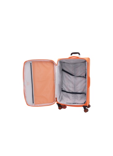 Trolley JUMP MOOREA 2 Large Expandable suitcase 4 wheels ORANGE