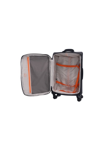Trolley JUMP MOOREA 2 medium Expandable 4 wheels BLACK