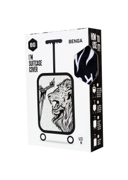 Koferu čehols 62 cm BG Berlin ROAR M