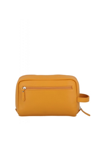 Toiletry Bag JUMP UPPSALA LEATHER CURRY