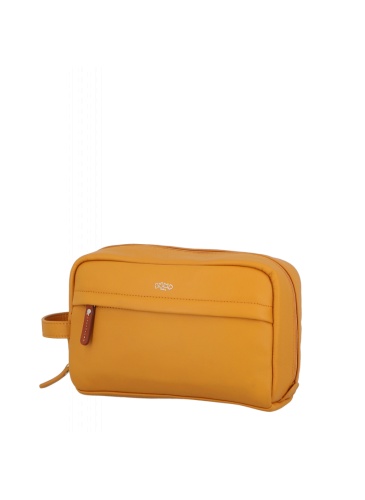 Toiletry Bag JUMP UPPSALA LEATHER CURRY
