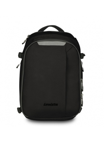 Backpack INVICTA CAMPUS S 40x25x20 cm ( Ryanair) Black