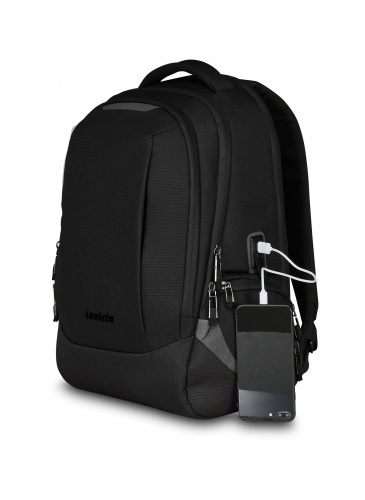 Backpack INVICTA MATE M 15.6'  Black