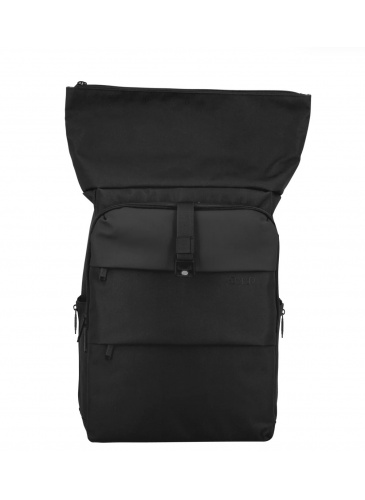Mugursoma JUMP DUNAA  ROLL TOP Black