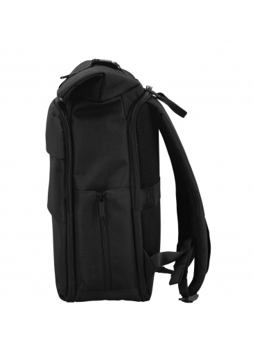 Mugursoma JUMP DUNAA  ROLL TOP Black