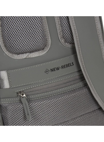 New Rebels Harper 2  Backpack Antracite Grey