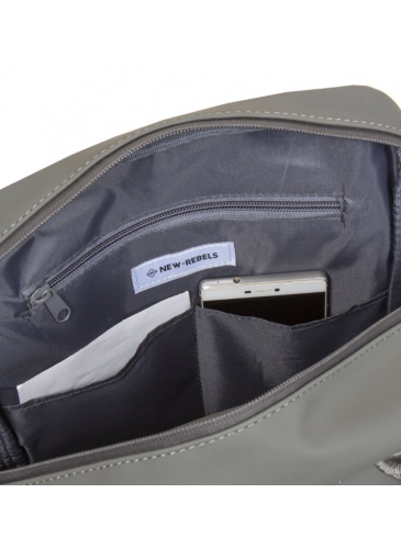 New Rebels Harper Miami Backpack Antracite Grey