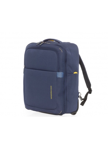 Mugursoma uz ritiņiem 52 cm  MANDARINA DUCK SMILE&GO DRESS BLUE