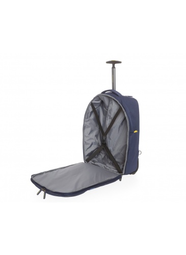 Mugursoma uz ritiņiem 52 cm  MANDARINA DUCK SMILE&GO DRESS BLUE