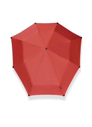 Foldable umbrella mini automatic deluxe red