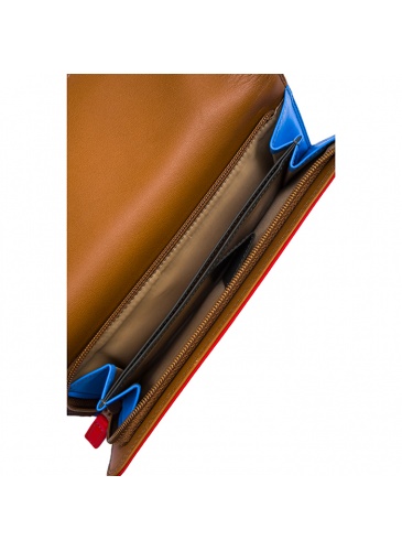Женский кожаный кошелек Mywalit Caramel
