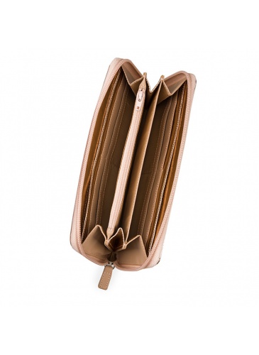 Women leather wallet Mywalit Nude Rose-Gold