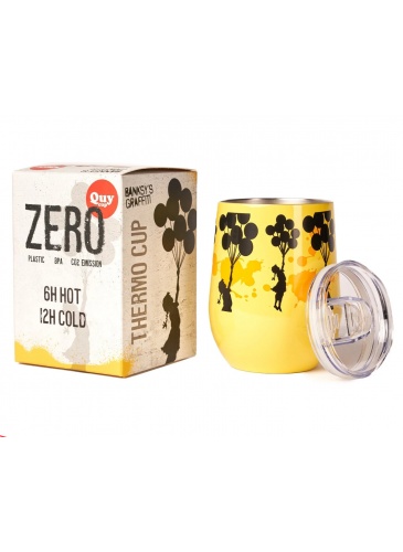 Thermo cup Quy Cup Zero CUP 300 ml FLYING BALLOONS GIRL