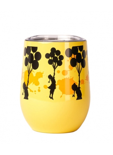 Thermo cup Quy Cup Zero CUP 300 ml FLYING BALLOONS GIRL