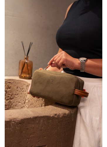 Toiletry bag JUMP UPPSALA Soft Chocolate
