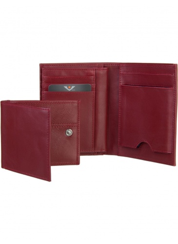 Mens leather wallet VOI leather design