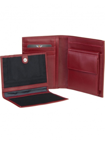 Mens leather wallet VOI leather design